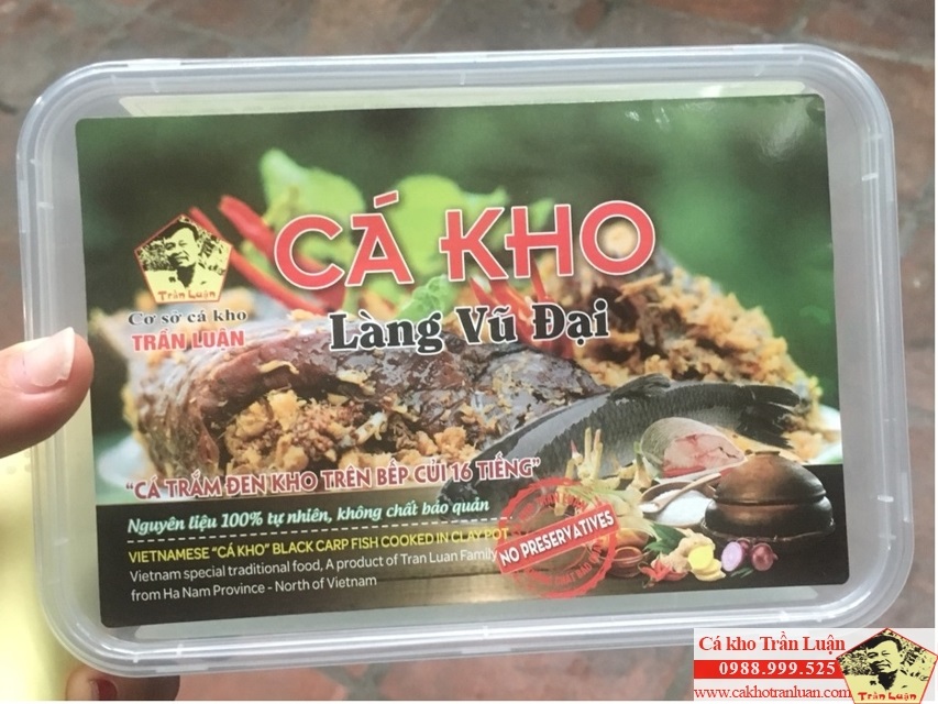 cá kho làng Vũ Đại 