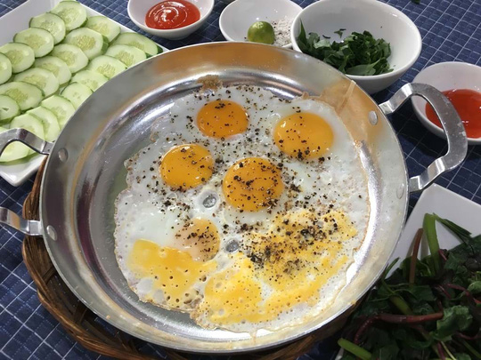 món ngon từ trứng chim trĩ 