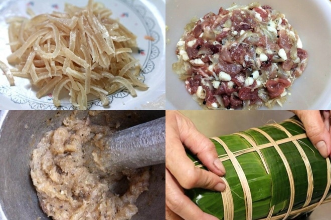 làm chả da Huế ngon