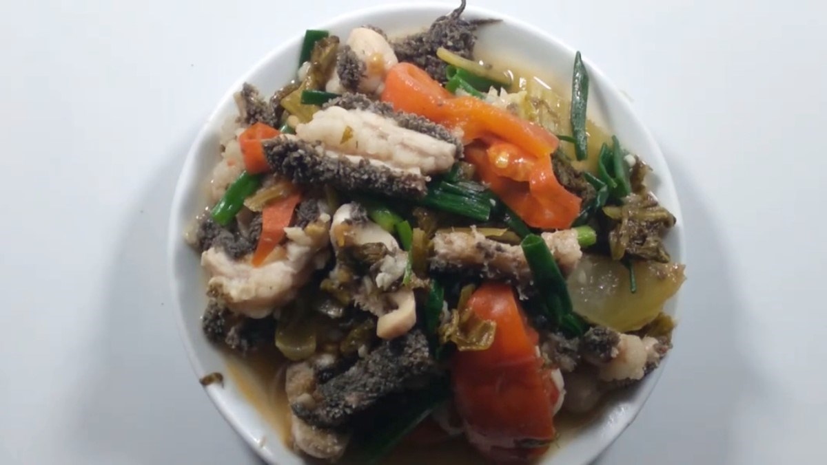 Sách bò đen xào dưa