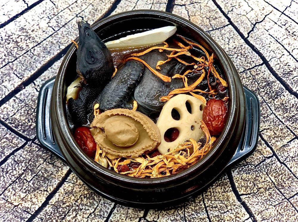 Bào ngư hầm thuốc bắc