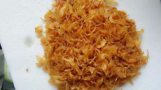 Hành phi sạch nhà làm thơm ngon, đảm bảo vệ sinh