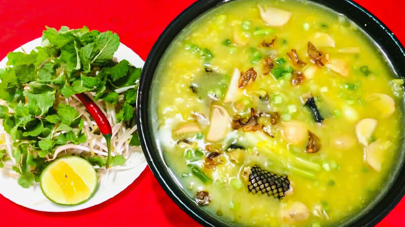 Rắn nấu cháo đậu xanh