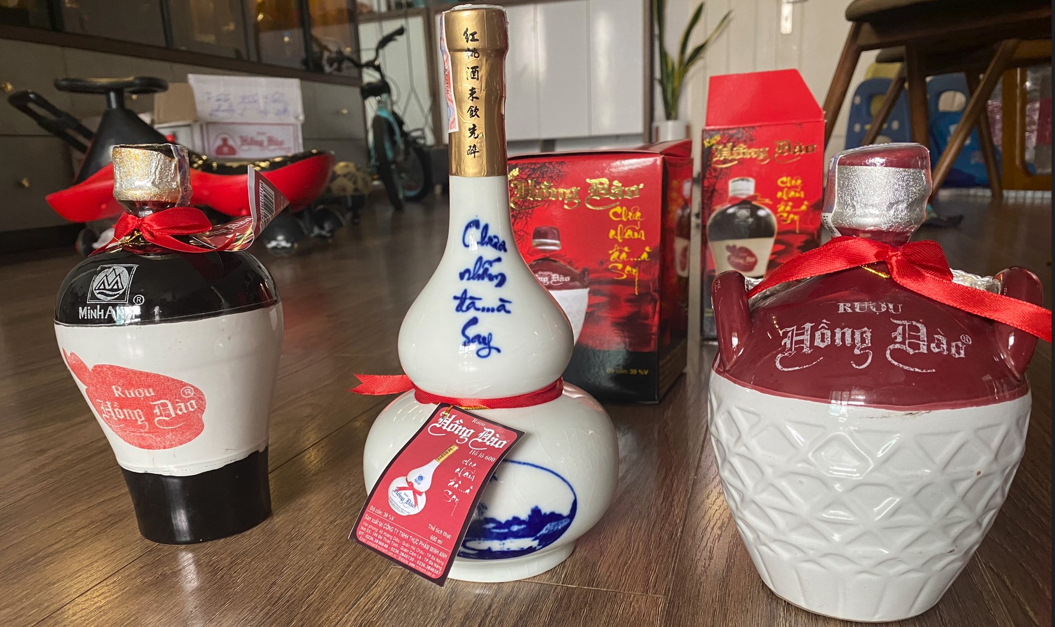 Rượu hồng đào hồ lô 4