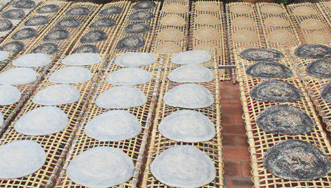 đặc sản bánh đa Kế