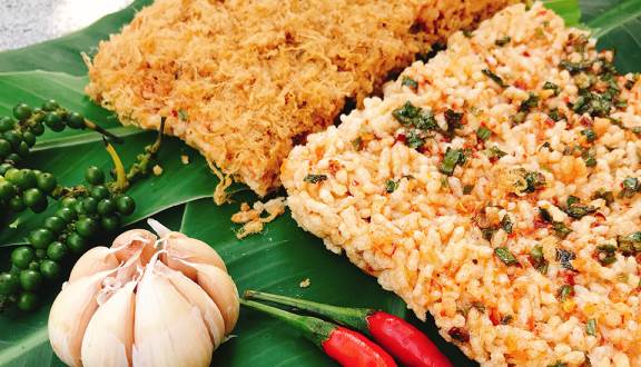 Cơm cháy chà bông Sài Gòn