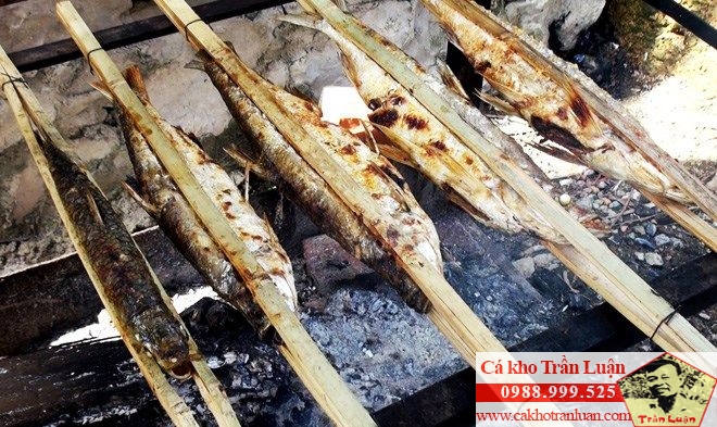 đặc sản cá nướng hòa bình