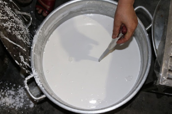 cách làm bánh đúc Đồng Quan