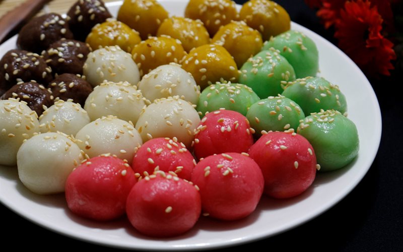 Cách làm bánh chay ngũ sắc ngon khó cưỡng