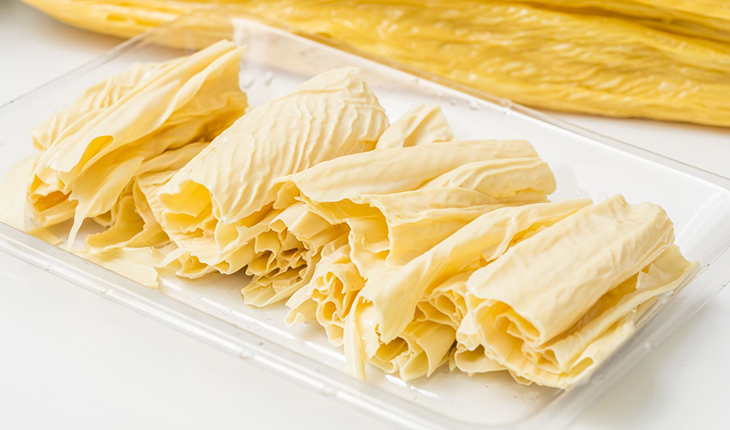 Nguyên liệu làm tôm chay bằng váng đậu phụ