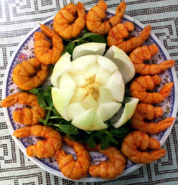 Hướng dẫn làm tôm chay bằng váng đậu phụ
