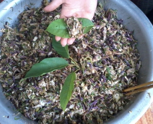 Nguyên liệu để làm Nham