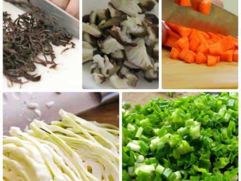 Nguyên Liệu súp thập cẩm chay