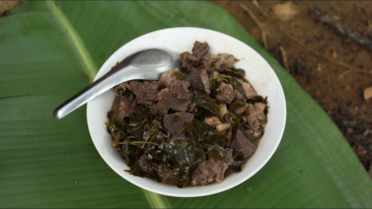 thịt trâu lá lồm